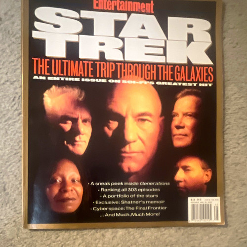 Entertainment weekly star - star, trek